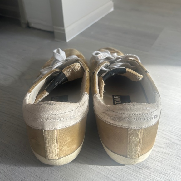 Golden goose mustard yellow sneakers - Picture 2 of 4